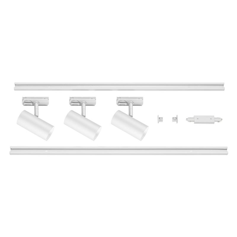 SLV 1007674 NOBLO® SPOT Schienensystem Set rund 2700K 19W Phasenabschnitt 32° weiß