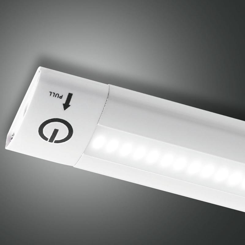 50cm Galway LED Unterbauleuchte mit touch dimmer & Memoryfunktion 8W Weiss 3000K warmweißes Licht von Fabas Luce
