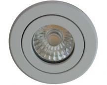 Schwenkbare LED Einbauleuchte für den Wohnbereich Weiß MOA DISC 12V 45°  Mobilux