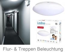 Ledino LED-Leuchte Altona SN3 12W 4000K neutralweißes Licht 27cm IP20 - Treppen- und Flurbeleuchtung