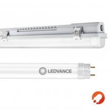 150cm Ledvance LED Feuchtraumleuchte inkl.1x Ultra Output LED Röhre aus Glas 4100lm 22,1W neutralweißes Licht 4000K