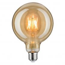 Paulmann 28403 E27 Vintage Globe125 LED Lampe 6.5W Gold extra warmweiß