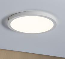 Extra Slim LED-Decken Panel Atria rund Ø30cm 22W Weiß moderne Wohnbeleuchtung