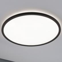 Paulmann 71013 LED Panel 3-Stufen-dimmbar Atria Shine Backlight modern rund 420mm neutralweiß Schwarz dimmbar