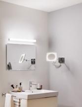 HomeSpa LED-Spiegelleuchte Luno WhiteSwitch-Funktion 59cm Länge Aluminium  Paulmann 78949