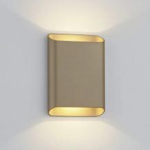 Helestra LED Wandleuchte TOCO in Coffee gold dimmbar