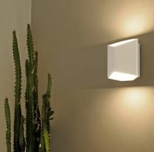 Up&down Wandlampe CARISO modern & futuristisch anmutend in weiß von SLV inkl.warme LED 151711