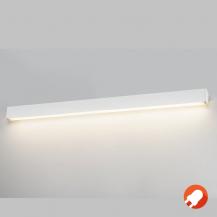 Spiegelleuchte und Wandlampe L-LINE in weiß 120cm inkl. warmweiße LED Spritzwasserschutz Bad & Flur SLV 1001303