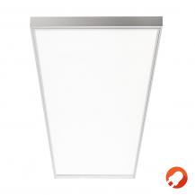 Sigor Ultra Flaches LED-Panel Aufbau weiß 120x30cm 36W 3000K warmweißes Licht UGR<19