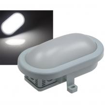 REV Ritter LED Oval-Armatur REV mit HF-Sensor 10W,800lm, 168x115x70mm, 6500K, grau