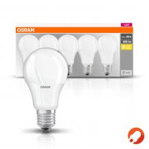 5er-Pack Osram E27 LED Lampe in Glühlampenform 8.5W wie 60W 2700K warmweißes Licht