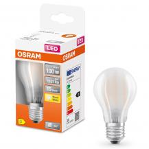 OSRAM E27 Retrofit Classic LED Glühlampe 11W wie 100 W 2700K warmweißes Licht in Birnenform