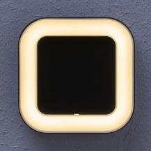 Quadrarische moderne LEDVANCE LED Außen Wandleuchte Endura Style Square in Anthrazit