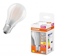 Leistungsstarke OSRAM E27 SUPERSTAR LED Lampe mattiertes dimmbares Retrofit Leuchtmittel 11W wie 100W 2700K Birnenform