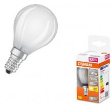 OSRAM E14 LED Lampe STAR RETROFIT matt 4W wie 40W warmweiße Wohnraumbeleuchtung