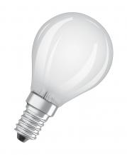 OSRAM E14 LED Tropfen Lampe matt 4W wie 40W neutralweißes Licht