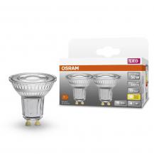 3-er Sparpack OSRAM GU10 LED Strahler PAR16 36° Abstrahlwinkel 4,3W wie 50W warmweiße Akzentbeleuchtung