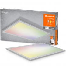 Flaches LEDVANCE SMART+ WiFi Planon Plus Multicolor RGBW LED Panel Aluminium 60x30cm