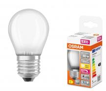 OSRAM E27 LED Lampe SUPERSTAR PLUS HD LIGHTING Tropfenform matt dimmbar 3,4W wie 40W warmweißes Licht & hohe Farbwiedergabe