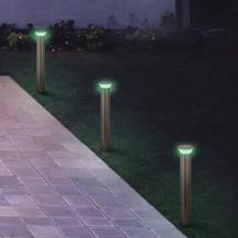 50cm LEDVANCE Smart+ WiFi Eclipse LED-Wegeleuchte aus Edelstahl RGB Multicolor