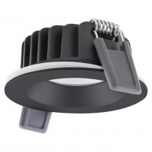 LEDVANCE Spot Air fix P LED-Einbaustrahler 36° dimmbar 6w 2700K warmweiß IP65 CRI90 Einbau-Ø 68 mm schwarz