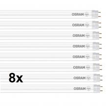 8 x 90cm Osram G13 T8 LED Röhre EM 10W wie 30W 6500K tageslichtweiß KVG GLAS