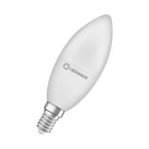 Ledvance E14 LED Kerzenlampe Classic matt 7,5W wie 60W 2700K warmweißes Licht - Value Class