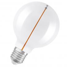 OSRAM E27 LED Vintage Filament Lampe Magnetic Style in Kugelform 2,2W wie 16W warmweißes Licht 2700K