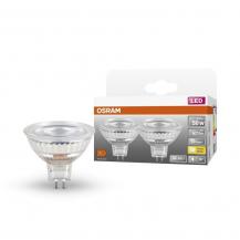 2er Pack OSRAM GU5.3 LED Star MR 16 Strahler 6,5W=50W 36°-Abstrahlwinkel 2700K warmweißes Licht 12V