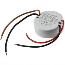ChiliTec LED-Trafo KS-12R 12W, 3-45V= rund Ein 220-240V, Aus 350mA Konstantstrom