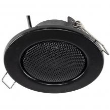 ChiliTec Decken-Einbaulautsprecher "CTE-8W" Halogen-Look, 8cm Ø, 6cm Einbau, schwarz