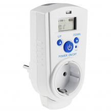 ChiliTec Steckdosen-Thermostat "ST-35 digi" max. 3500W, 5-30°C, EIN/AUS/AUTO, 230V