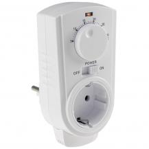 ChiliTec Steckdosen-Thermostat "ST-35 ana" max. 3500W, 5-30°C, AUS/AUTO, 230V