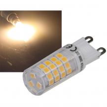 ChiliTec LED Stiftsockel G9, 4W, 330lm 3000k, 240°, 230V, warmweiß