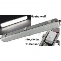 60cm ChiliTec LED Feuchtraumleuchte "HORTA", IP65 HF-Bewegungsmelder, 18W, 1562lm, 4000K