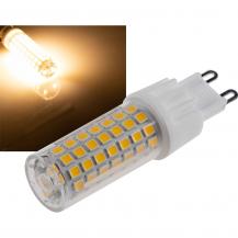 ChiliTec LED Stiftsockel G9, 8W, 880lm 330°, 230V, 3000K, warmweiß