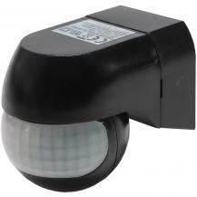ChiliTec Aufputz Bewegungsmelder "CBM-Slim" 180° LED geeignet, IP44, 1-800W, schwarz