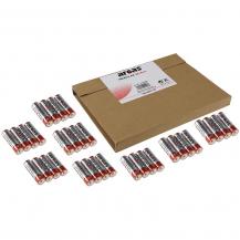 36er Flat-Pack Mignon-Batterien ARCAS Alkaline Typ AA/LR3, 1,5V