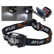 Arcas LED-Stirnlampe "HeadLight CREE" 5W 160 Lumen, inkl. 3x Micro Batterien