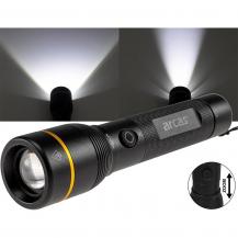 ADA LED-Taschenlampe ARCAS mit Akku 10W 1000lm, Zoom, Powerbankfunktion