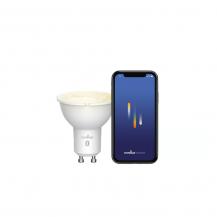 Nordlux Smart GU10 Leuchtmittel dimmbar angenehmes Licht 4,7W wie 50W 2700K warmweiß - Smart Home System Bluetooth, WLAN