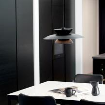 Nordlux Carmen 45 moderne Pendelleuchte Schwarz skandinavisches Design