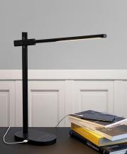 Halo Design OFFICE Adjust Light USB Schreibtischlampe anthrazit mit beweglichem Arm