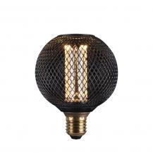 Halo Design E27 COLORS GITTER LED Lampe Globe ø9,5cm dekorativ