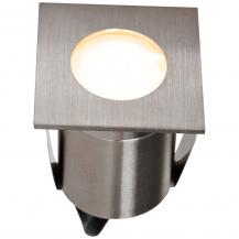 EVN P-LED Bodeneinbau Leuchte quad. EDS IP65 2W 3000K 82lm EinbauØ55