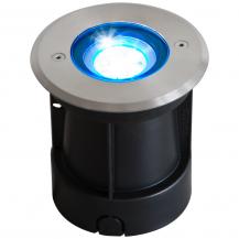 EVN LED Bodeneinbaustrahler rund  8W RGB-Farbwechsel Licht IP67 24V/DC überfahrbar