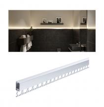 Paulmann 78404 LumiTiles LED Strip Einbauprofil Top modern 1m Alu eloxiert/Satin