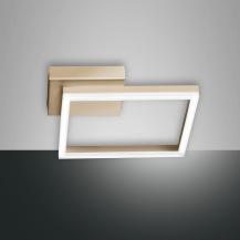 Bard LED Wandleuchte in Gold edelmatt von Fabas Luce