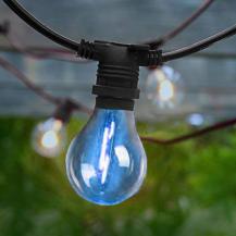 New Garden ALLEGRA Lichterkette schwarz 8 Meter IP44 mit Farbwechsel LED´s