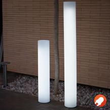 New Garden Säulenförmige weisse LED Outdoor-Standleuchte FITY 160 kaltweiss